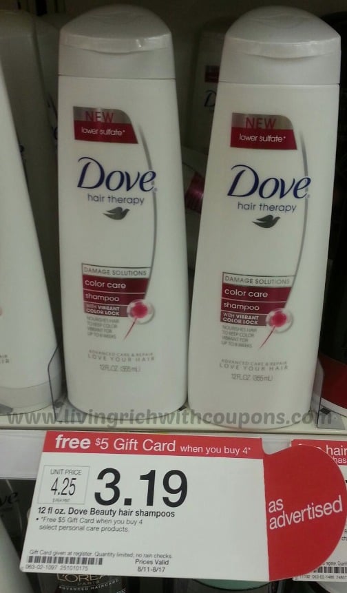 Dove Hair Care Deal