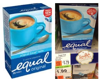 Equal Sweetener Walgreens Deal