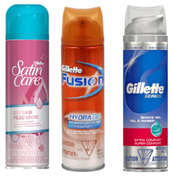 Gillette Coupon $0 50 off Gillette Shave Gel Coupon Living Rich With