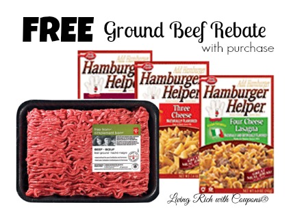 ground beef rebate