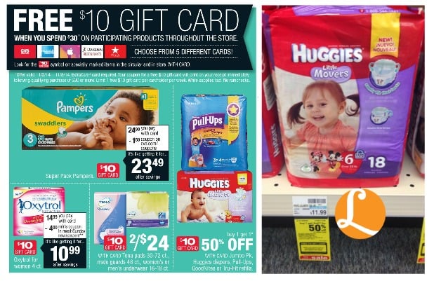 huggies cvs