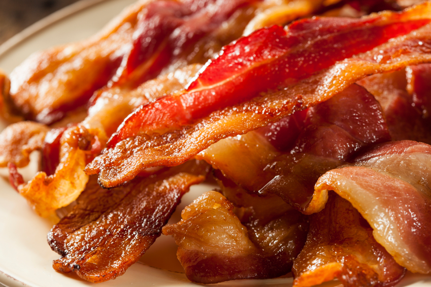 Crispy Organic Unhealthy Bacon