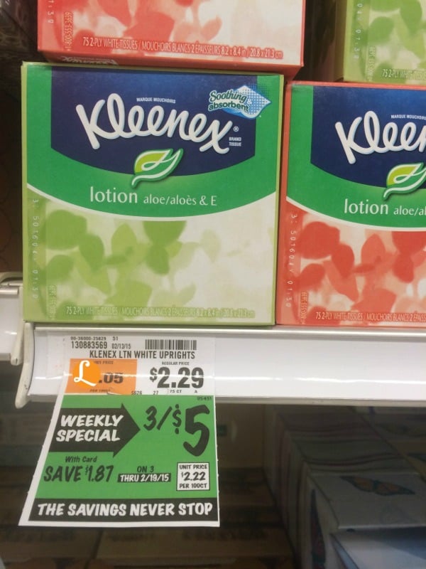 kleenex ap