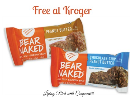 Free Bear Naked Energy Bar For Kroger Shoppers Living Rich With Coupons