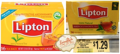 Lipton Tea Bags Publix Deal