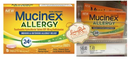 Mucinex Allergy Target Deal