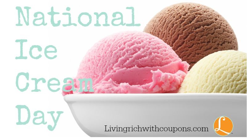 national ice cream day