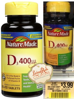 Nature Made Vitamin D Publix Deal