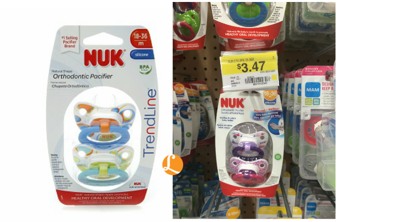 nuk pacifier Walmart