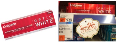 Colgate Optic White Walgreens Deal