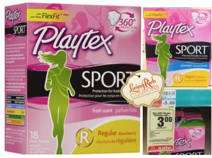 Playtex Tampons CVS Deal