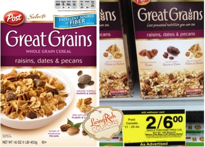 Post Cereal Rite Aid Deal