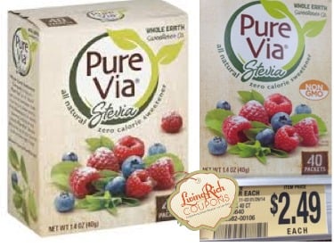 Pure Via Stevia Publix Deal