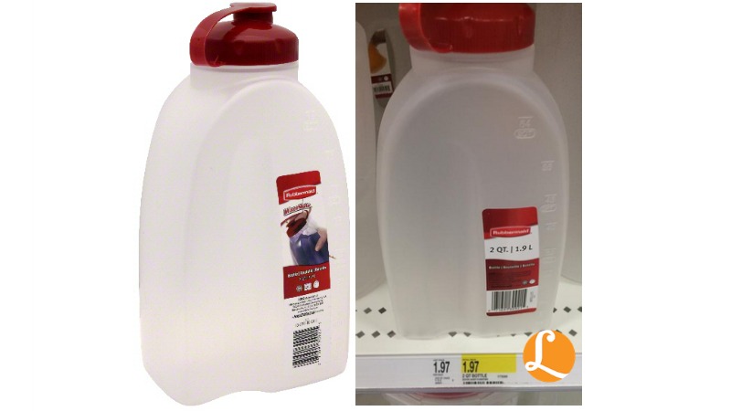 Rubbermaid Bottle, 2 Quart