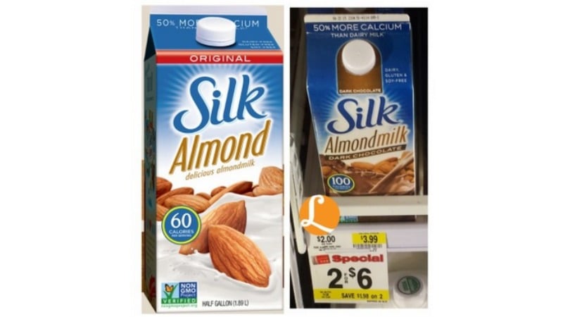 silk almond milk