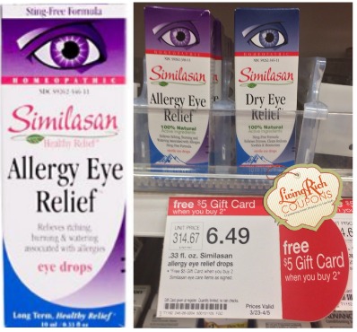 Similasan Eye Drops Target Deal