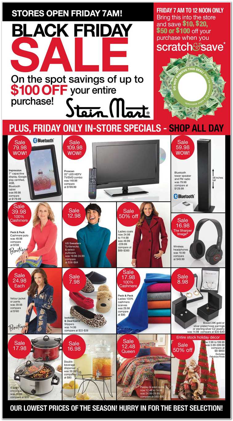 Stein Mart Black Friday Ad 2013 Living Rich With Coupons®