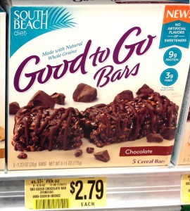 South Beach Diet Bars Deal