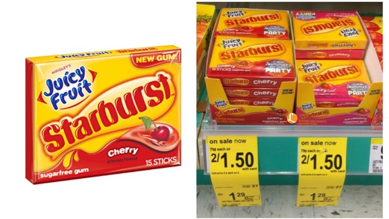 starburst gum Walgreens