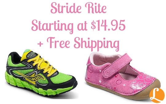 Stride Rite: Styles Starting at $14.95 