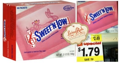 Sweet N Low Weis Deal