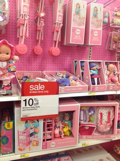 baby doll stuff at target