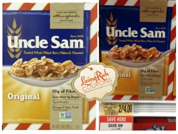 Uncle Sam Cereal Publix Deal