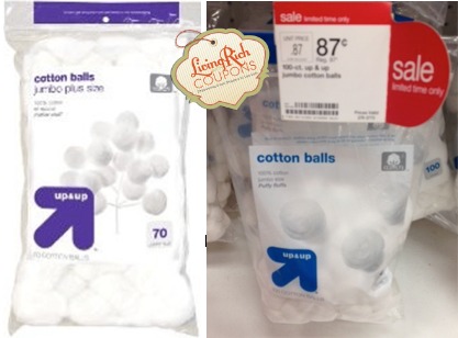 Up & Up Cotton Balls Deal