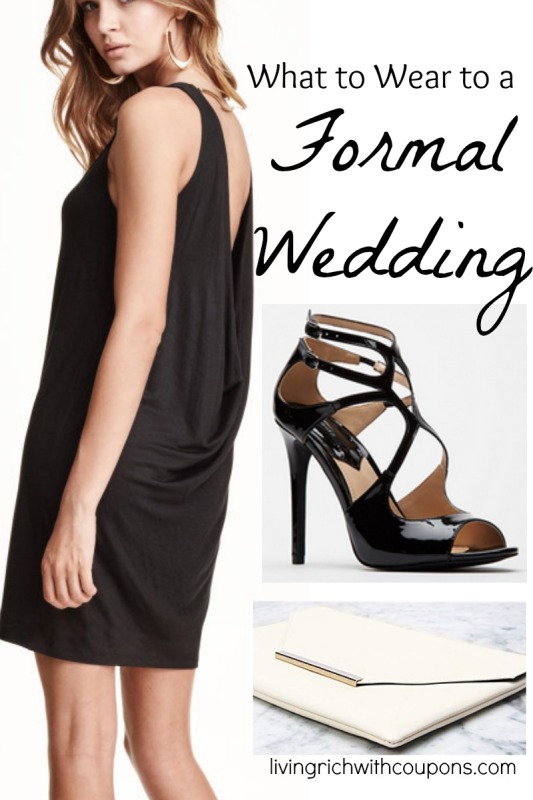 what to wear to a formal wedding