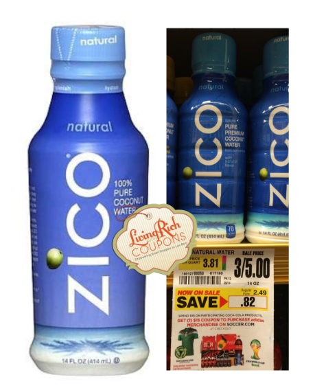 Zico Water ShopRite Deal