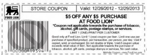 Food Lion Coupons