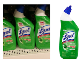 Lysol Toilet Bowl Cleaner as low as FREE at Dollar Tree! | Living Rich ...