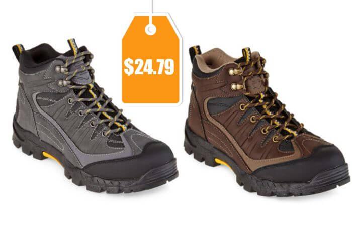 St. John’s Bay Overlook Mens Hiking Boots just $24.79 (Reg. $59.99 ...