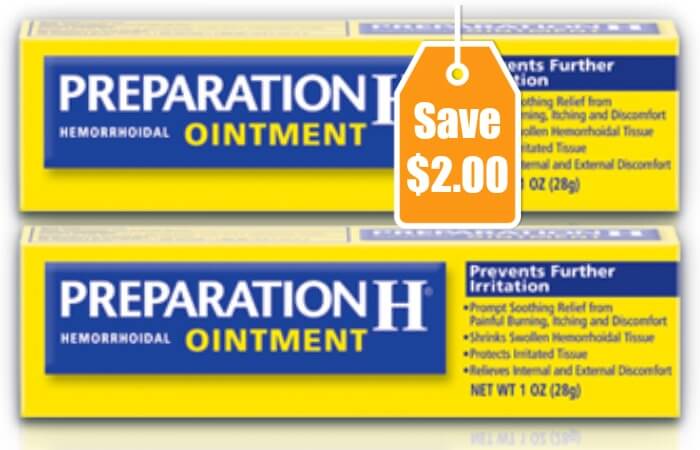 New $2/1 Preparation H Product Coupon - $0.49 at Kmart & $0.61 at ...