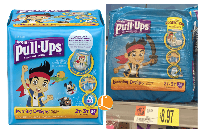 Pull-Ups Jumbo Packs Only $4.97 at Walmart! | Living Rich With Coupons®