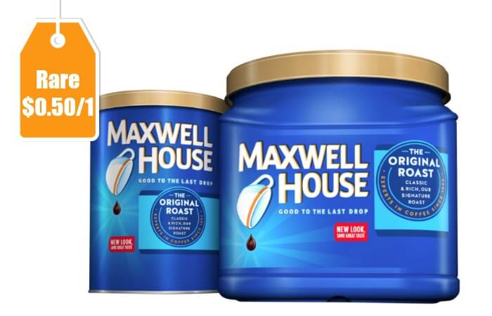 Rare $0.50/1 Maxwell House Coffee Coupon + Great Deals at ShopRite ...
