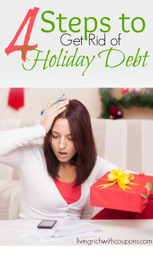 How To Get Rid Of Your Holiday Debt | Living Rich With Coupons®