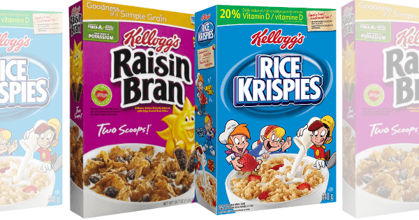 Kellogg’s Rice Krispies & Raisin Bran Cereals Just $1.08 at Weis Market ...