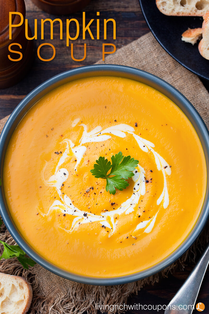 Pumpkin Soup Recipe | Living Rich With Coupons®