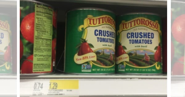 Tuttorosso Tomatoes 28oz Cans Just $0.96 at Target! | Living Rich With ...