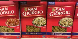 San Giorgio Pasta as Low as $0.74 at ShopRite!{Ibotta Rebate}