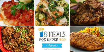 Free Weekly Meal Planning at Walmart