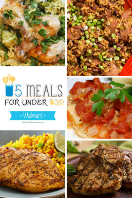 Free Weekly Meal Planning at Walmart