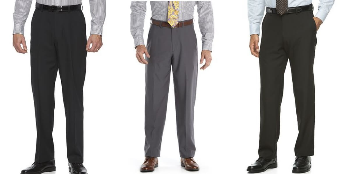 Kohl’s: Men’s Croft & Barrow Dress Pants 3 for $30.76 + Free Shipping ...