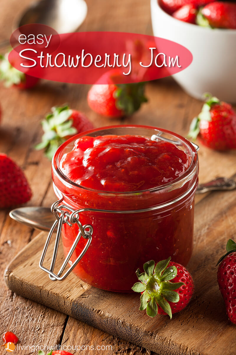 Easy Strawberry Jam Recipe | Living Rich With Coupons®