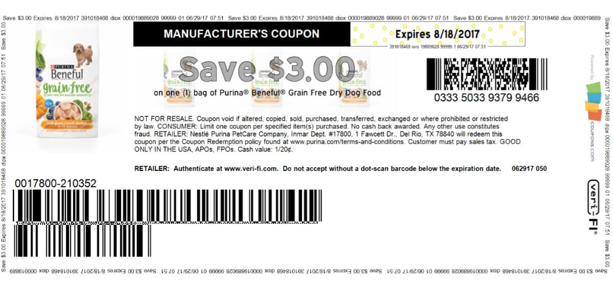 Hot $3 00 Purina Beneful Coupon Print Today Living Rich With Coupons®