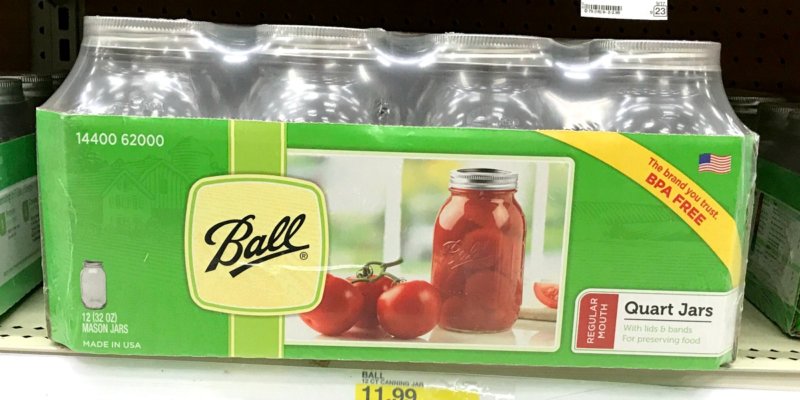 Target Shoppers – Ball Mason Jars, 12-Pack as Low as $4.37 at Target ...