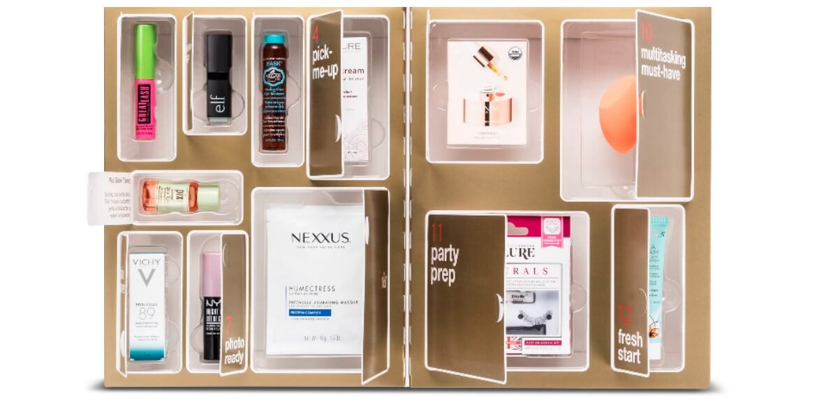 Target: 12 Days of Beauty Advent Calendar Only $15 {$58 Value} Living
