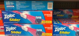 Ziploc Slider Bags Just $3.00 at ShopRite!