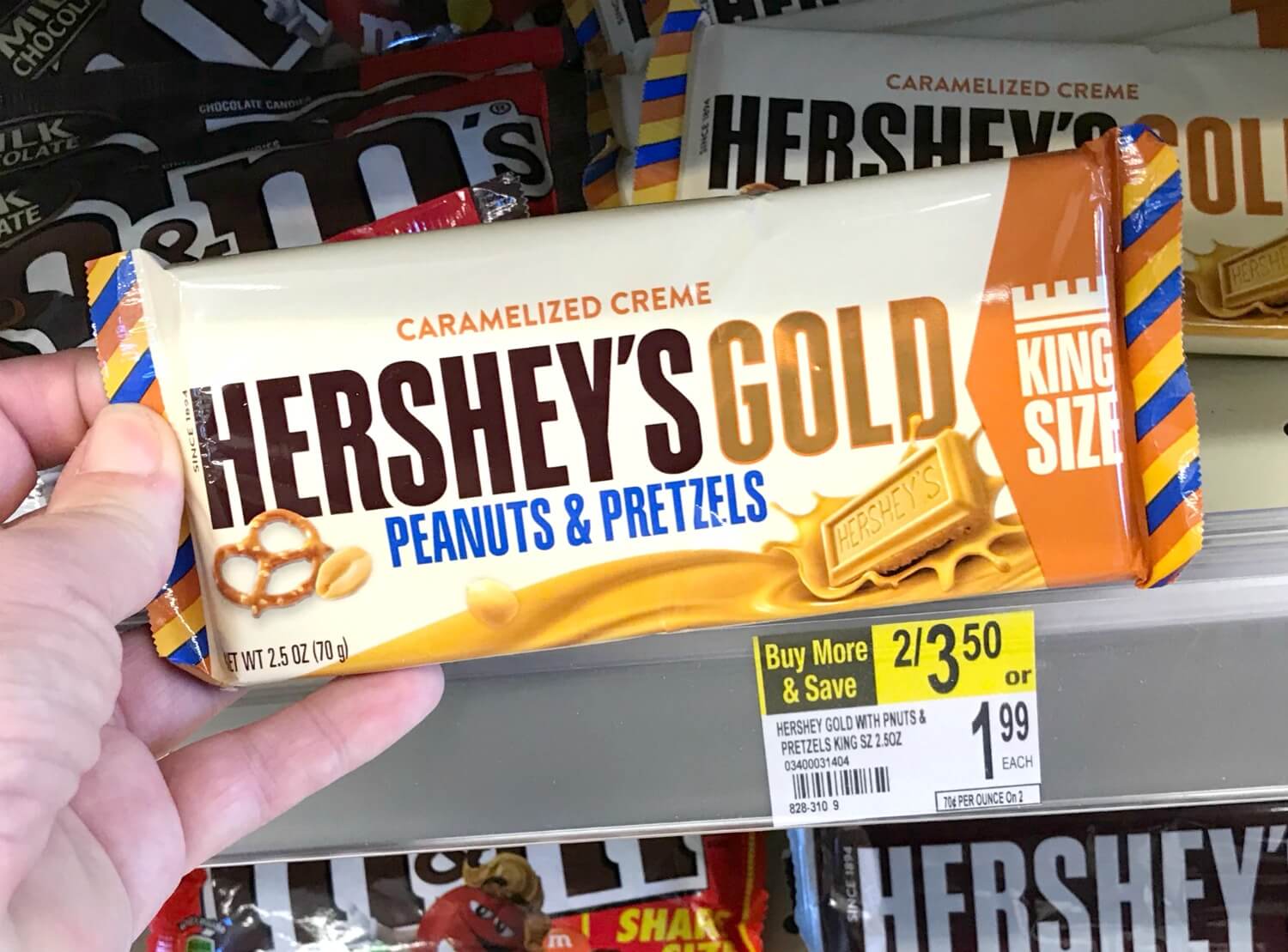 New BOGO Hershey’s Candy Bar Coupon 0.13 at CVS {12/17} & More